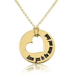 Collier Love You To The Moon And Back